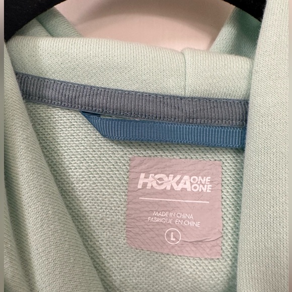 Hoka Cropped Hoodie - Mint Color - Picture 5 of 7